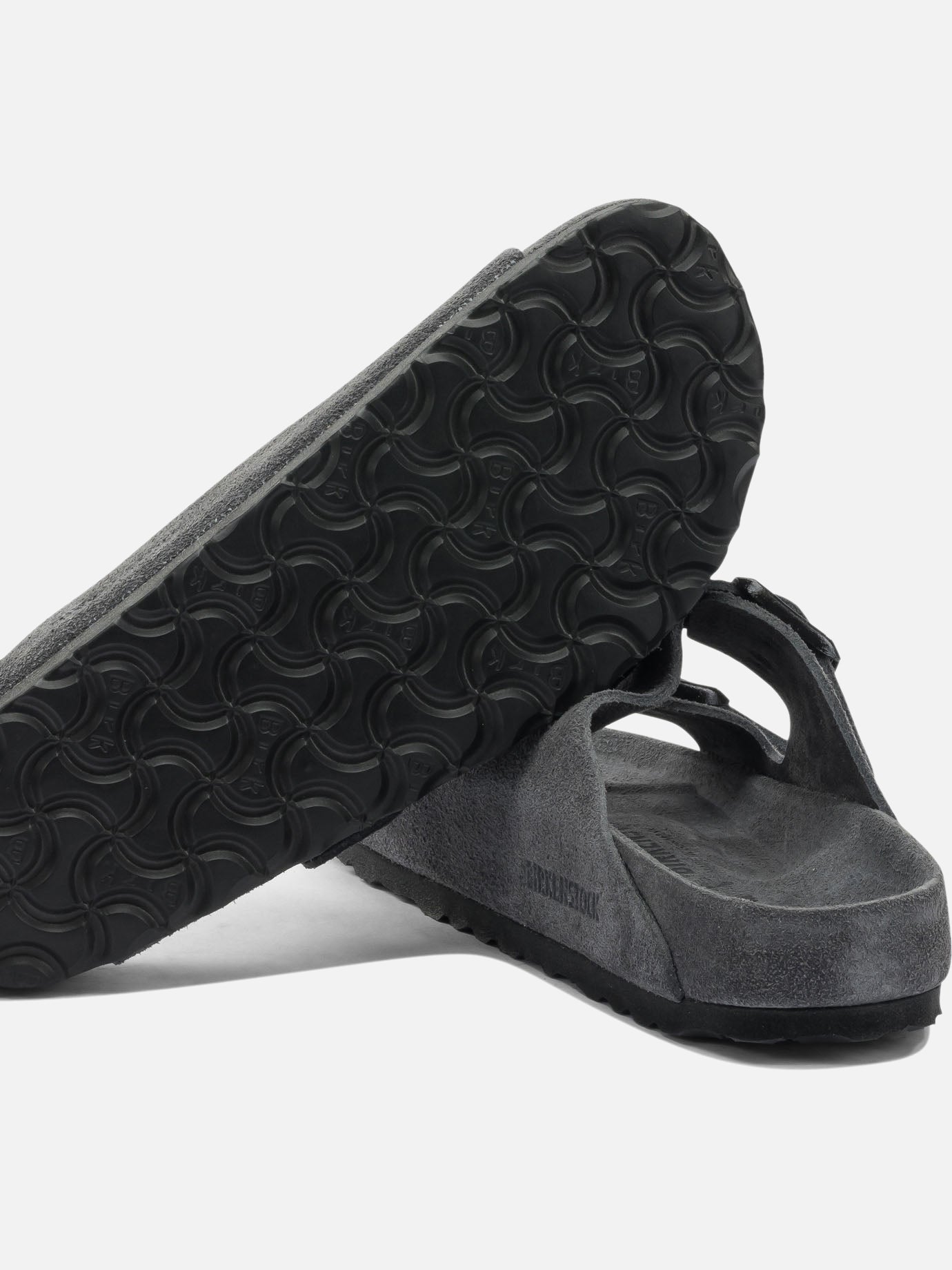 Flat sandals 100% leather Grey - Birkenstock Women | PDP | VIETTI Online Store | Zoom-Modal_5