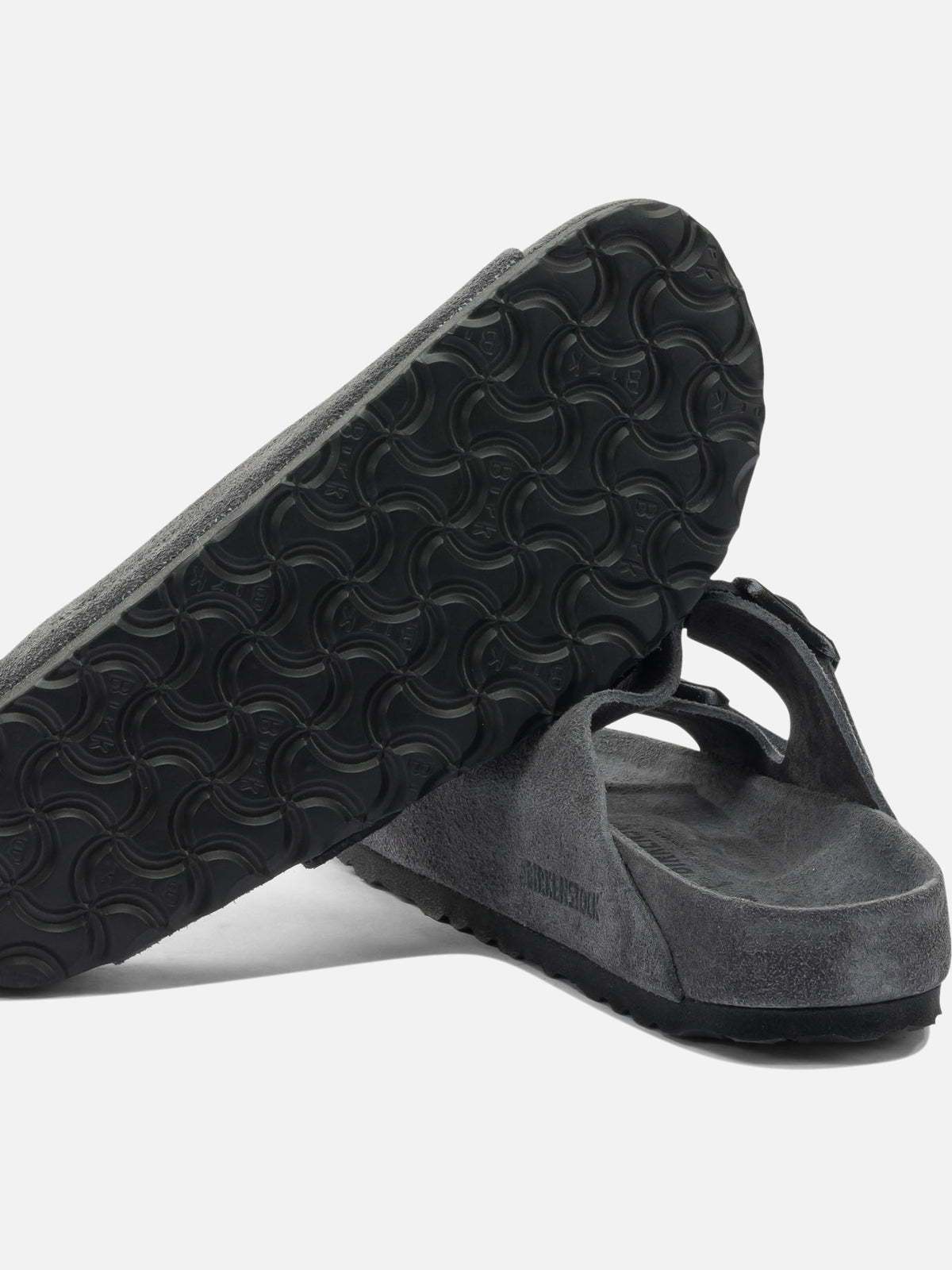 Birkenstock "Arizona Exquisite" Low Sandals Grey
