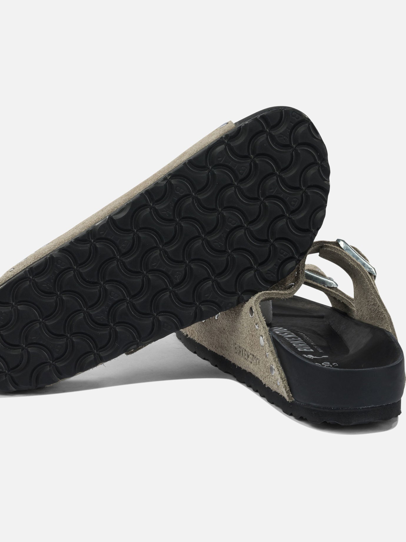 Sandali bassi 100% leather - 100% rubber Grigio - Birkenstock Donna | PDP | VIETTI Online Store | Zoom-Modal_5