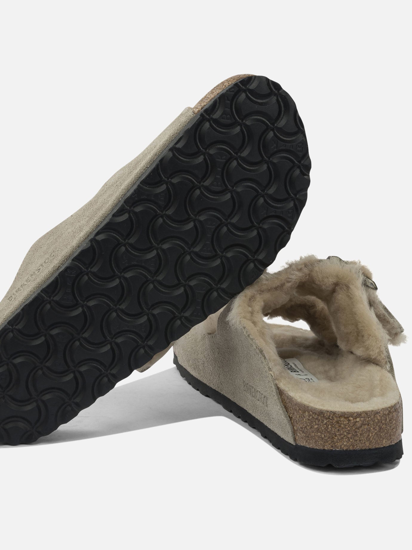 Sandali bassi 100% leather - 100% rubber Grigio - Birkenstock Donna | PDP | VIETTI Online Store | Zoom-Modal_5