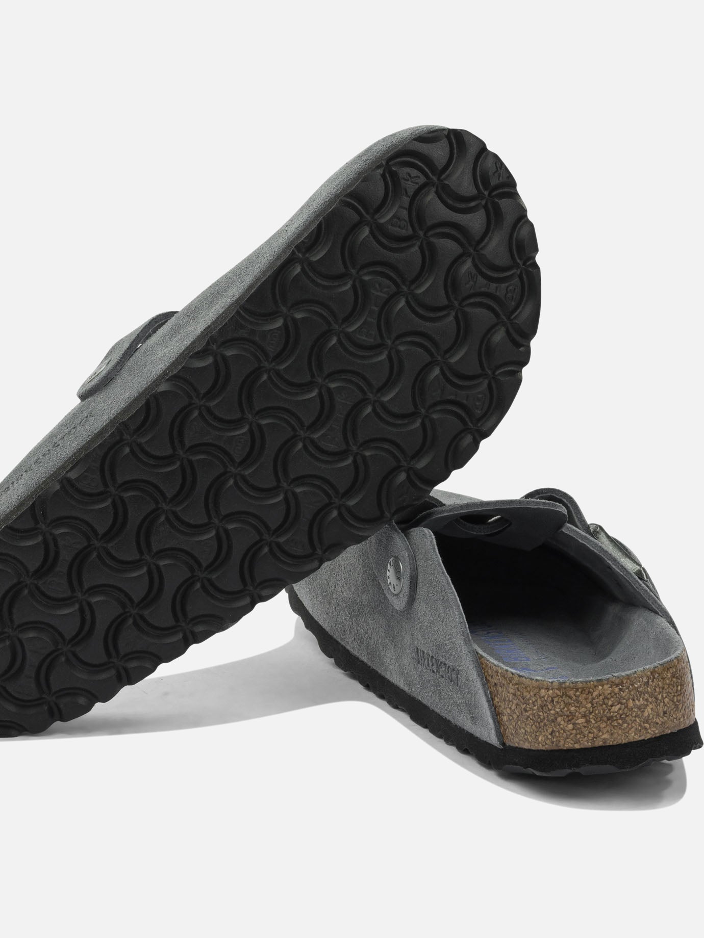 Sandali bassi 100% leather - 100% rubber Grigio - Birkenstock Donna | PDP | VIETTI Online Store | Zoom-Modal_5