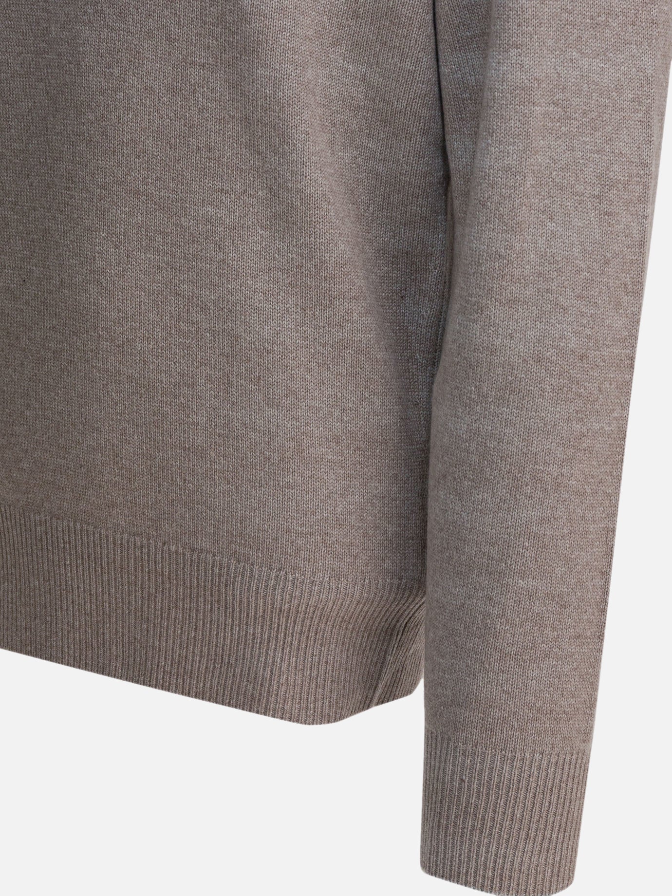 Turtleneck sweaters Solid colour Beige - Brunello Cucinelli Men | PDP | VIETTI Online Store | Zoom-Modal_4
