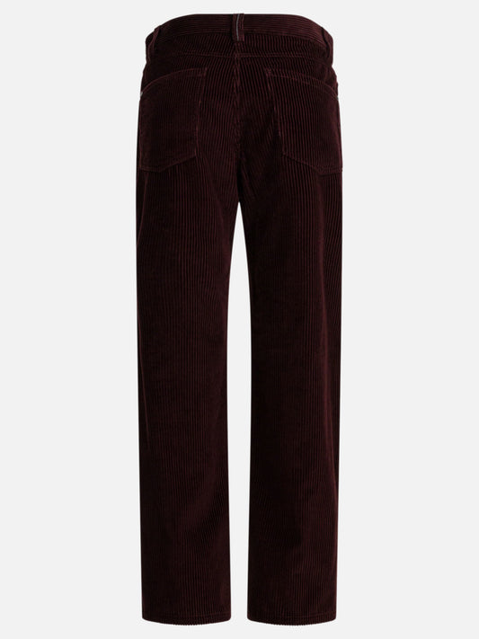 Leisure trousers Solid colour Bordeaux - Brunello Cucinelli Women | PLP | VIETTI Online Store | 2