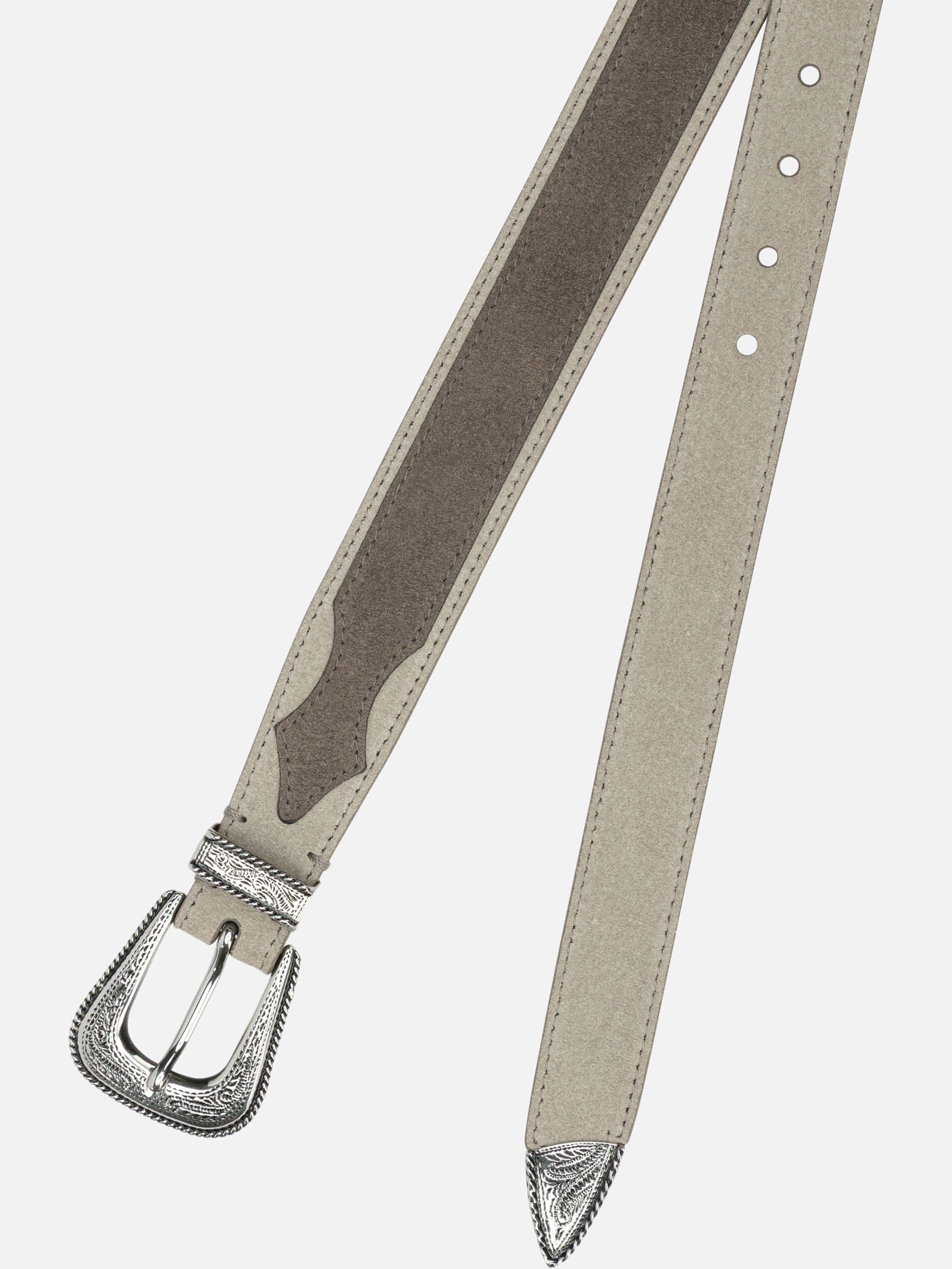 Leather belts 100% leather Beige - Brunello Cucinelli Men | PDP | VIETTI Online Store | Zoom-Modal_2