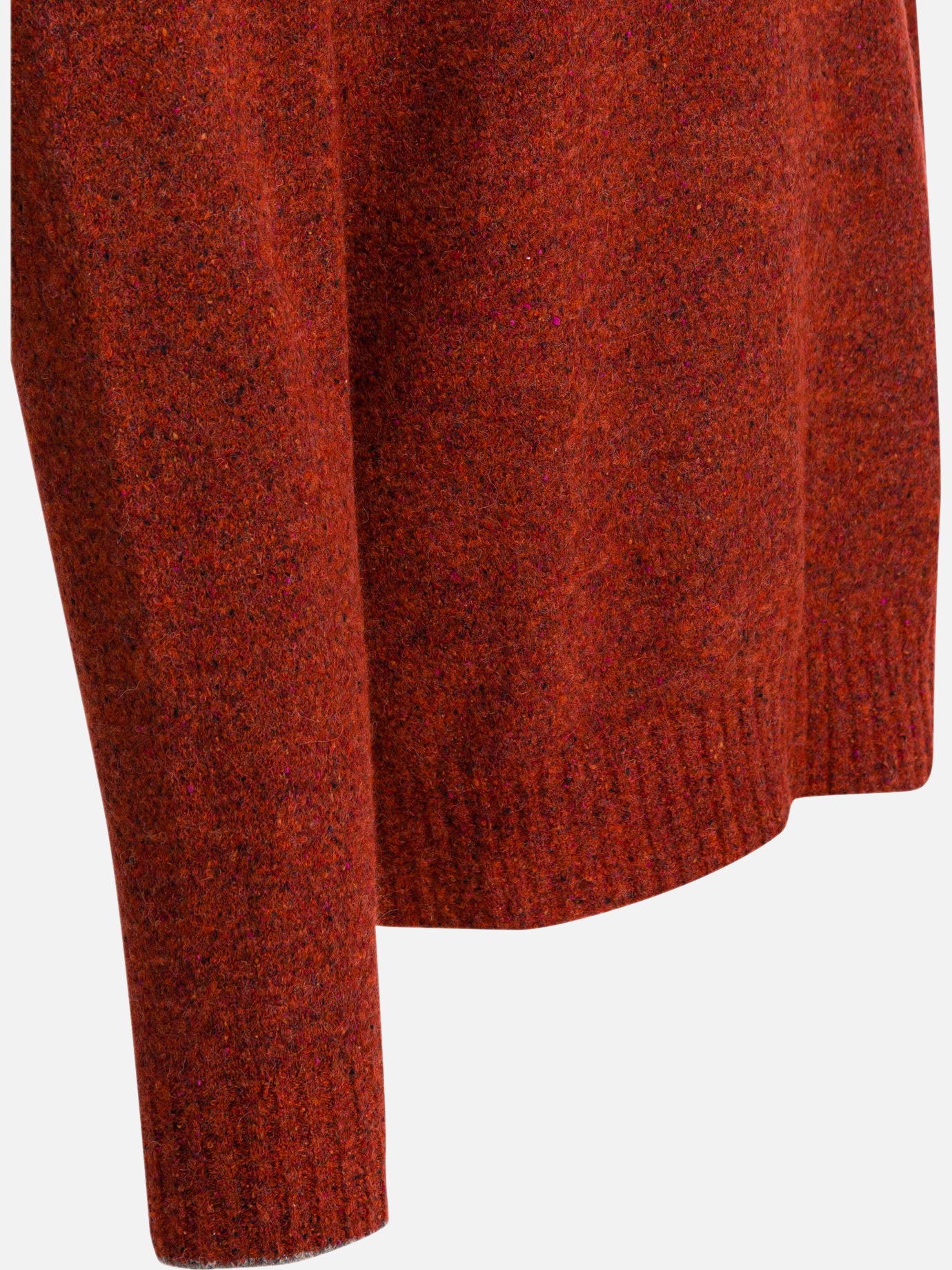 Crewneck sweaters Solid colour Red - Brunello Cucinelli Men | PDP | VIETTI Online Store | Zoom-Modal_4