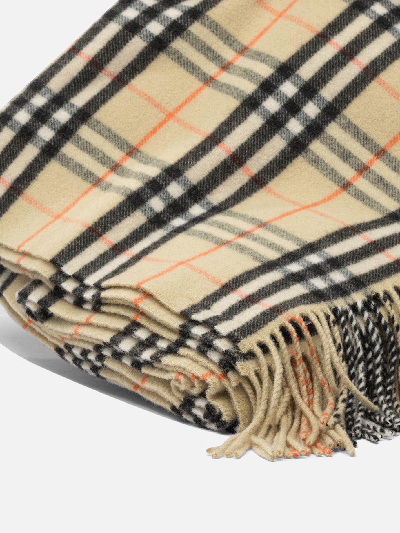Blankets Check Beige - Burberry Woman | PDP | VIETTI Online Store | Zoom-Modal_2