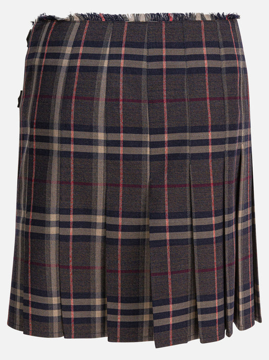 Miniskirts Check Black - Burberry Women | PLP | VIETTI Online Store | 2