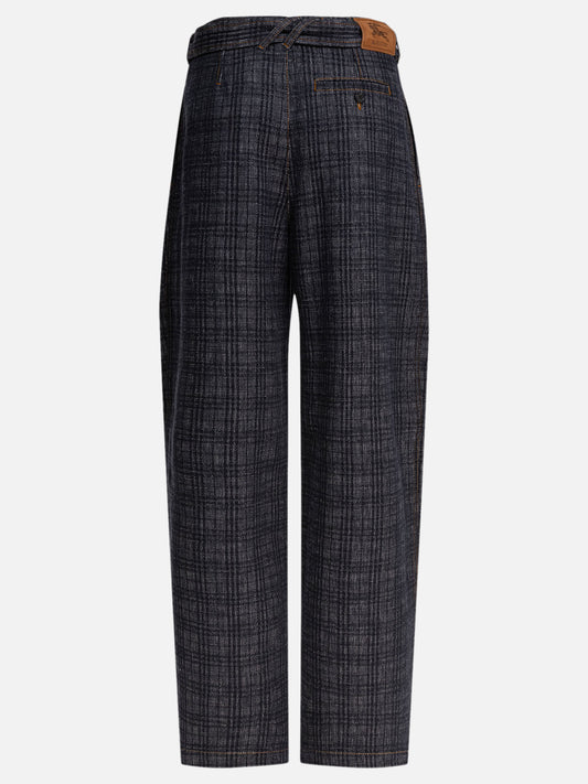 Leisure trousers Check Blue - Burberry Women | PLP | VIETTI Online Store | 2