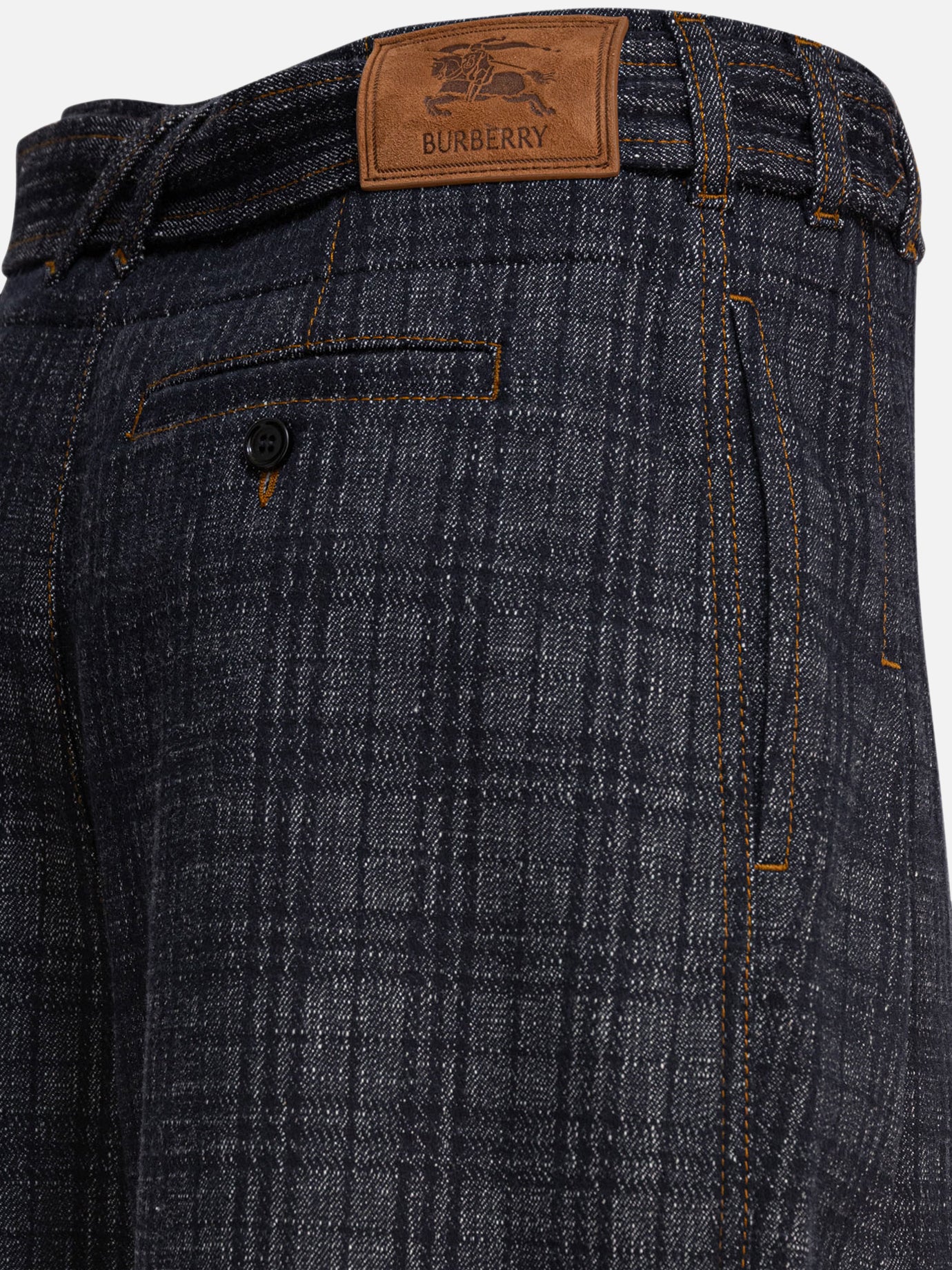 Leisure trousers Check Blue - Burberry Women | PDP | VIETTI Online Store | Zoom-Modal_4
