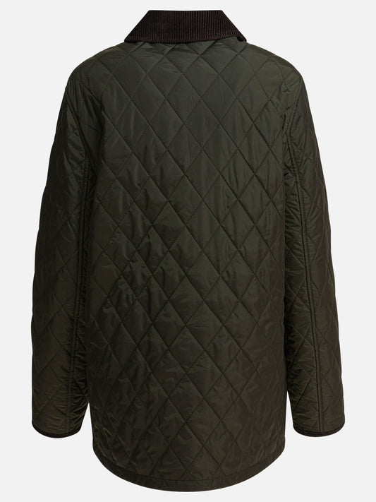 Quilted & Utility Jackets Solid colour Green - Burberry Women | PLP | VIETTI Online Store | 2