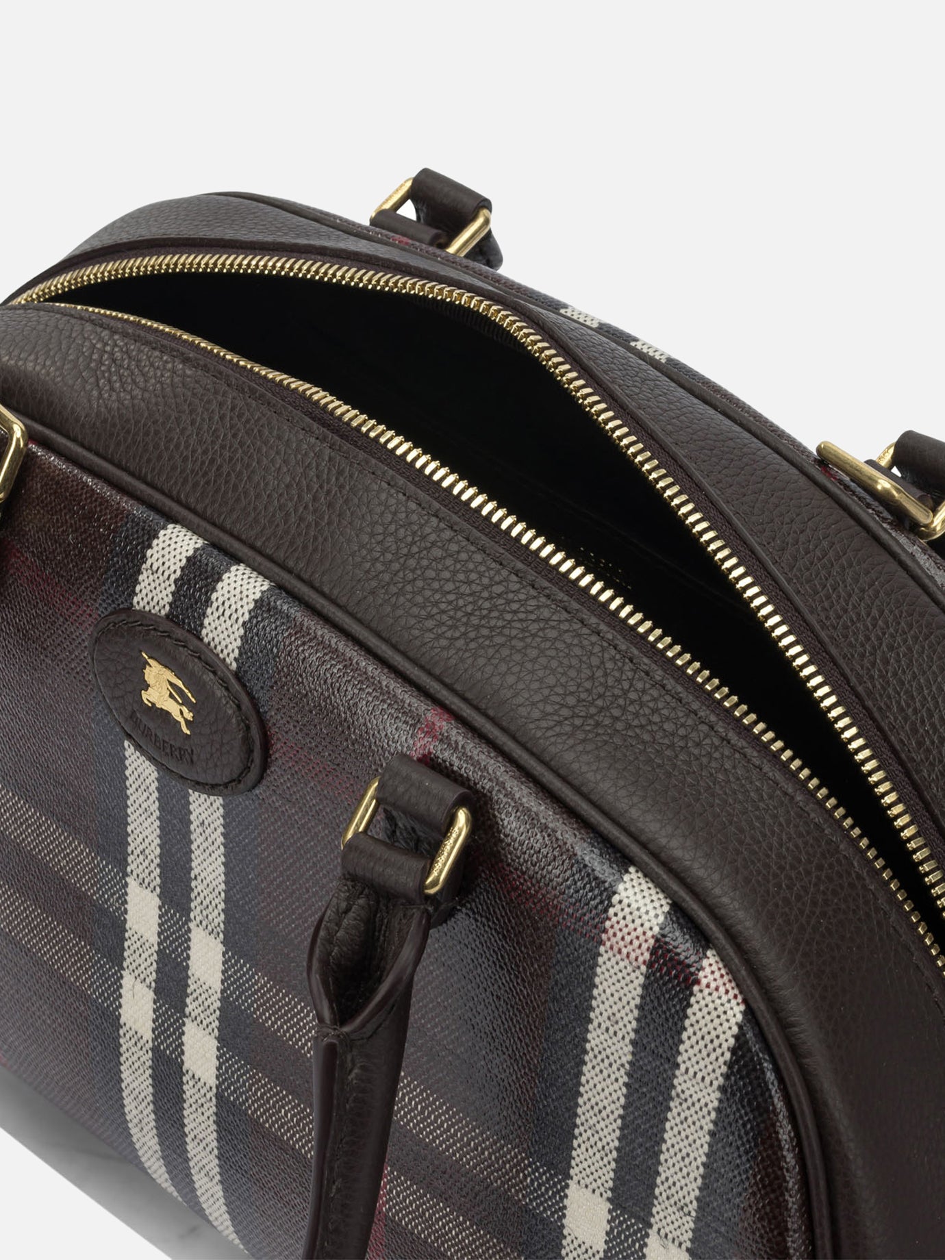 Medium bags 69% cotton 21% viscose 10% linen Brown - Burberry Women | PDP | VIETTI Online Store | Zoom-Modal_5