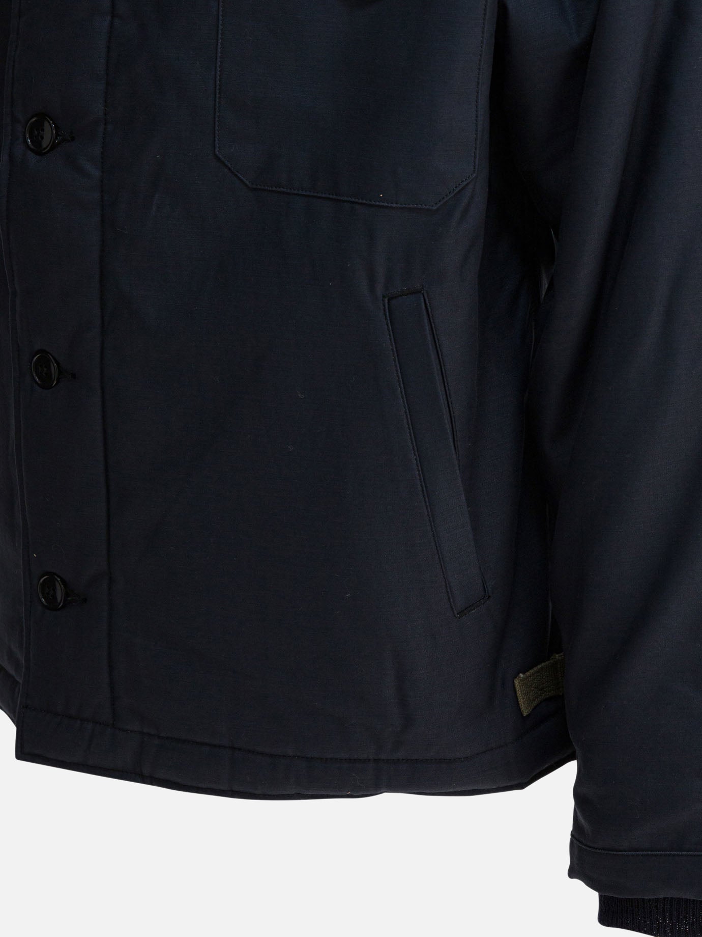 Quilted & Utility Jackets Solid colour Blue - Buzz Rickson's Men | PDP | VIETTI Online Store | Zoom-Modal_4