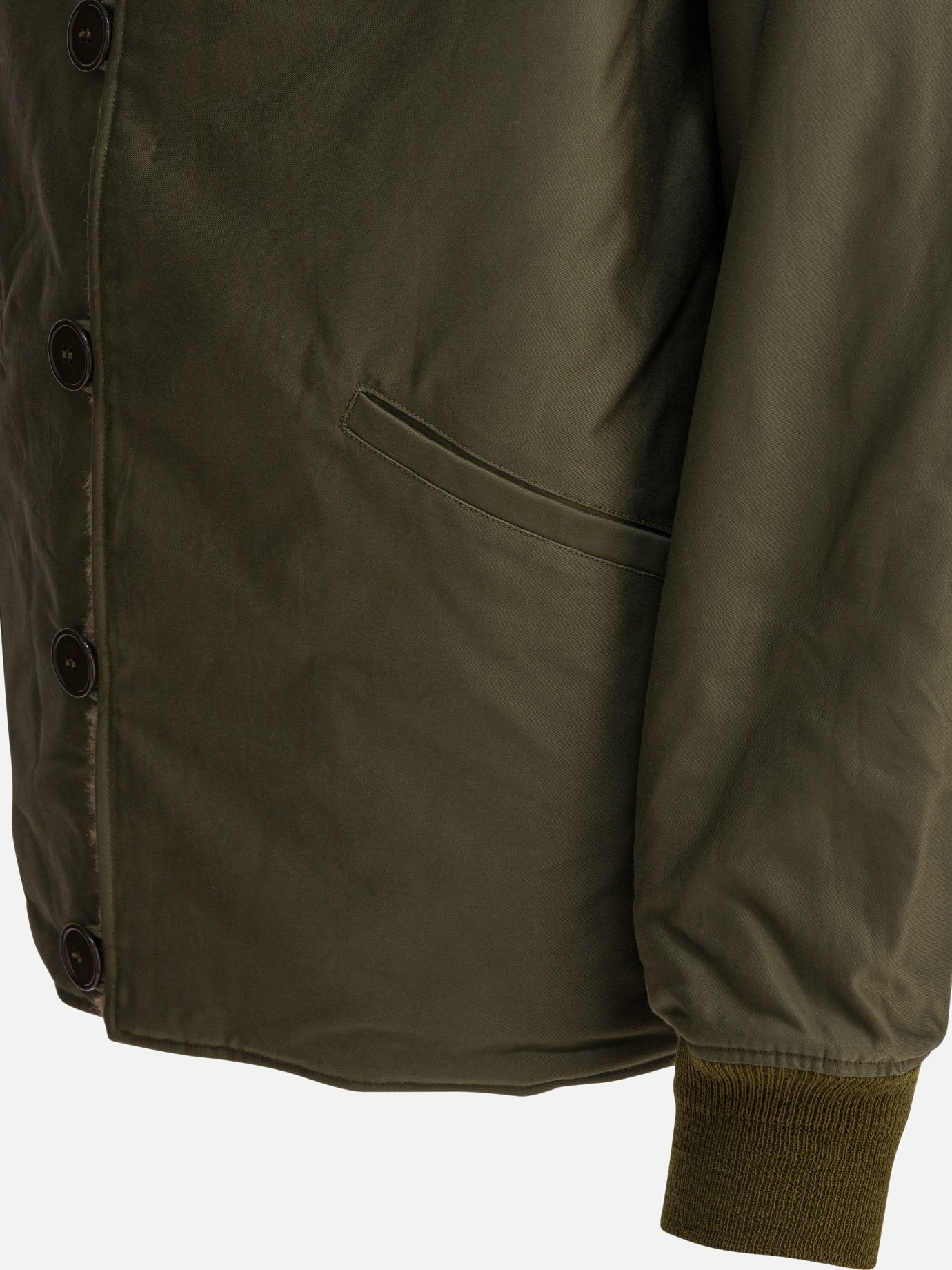 Parkas Solid colour Green - Buzz Rickson's Men | PDP | VIETTI Online Store | Zoom-Modal_4