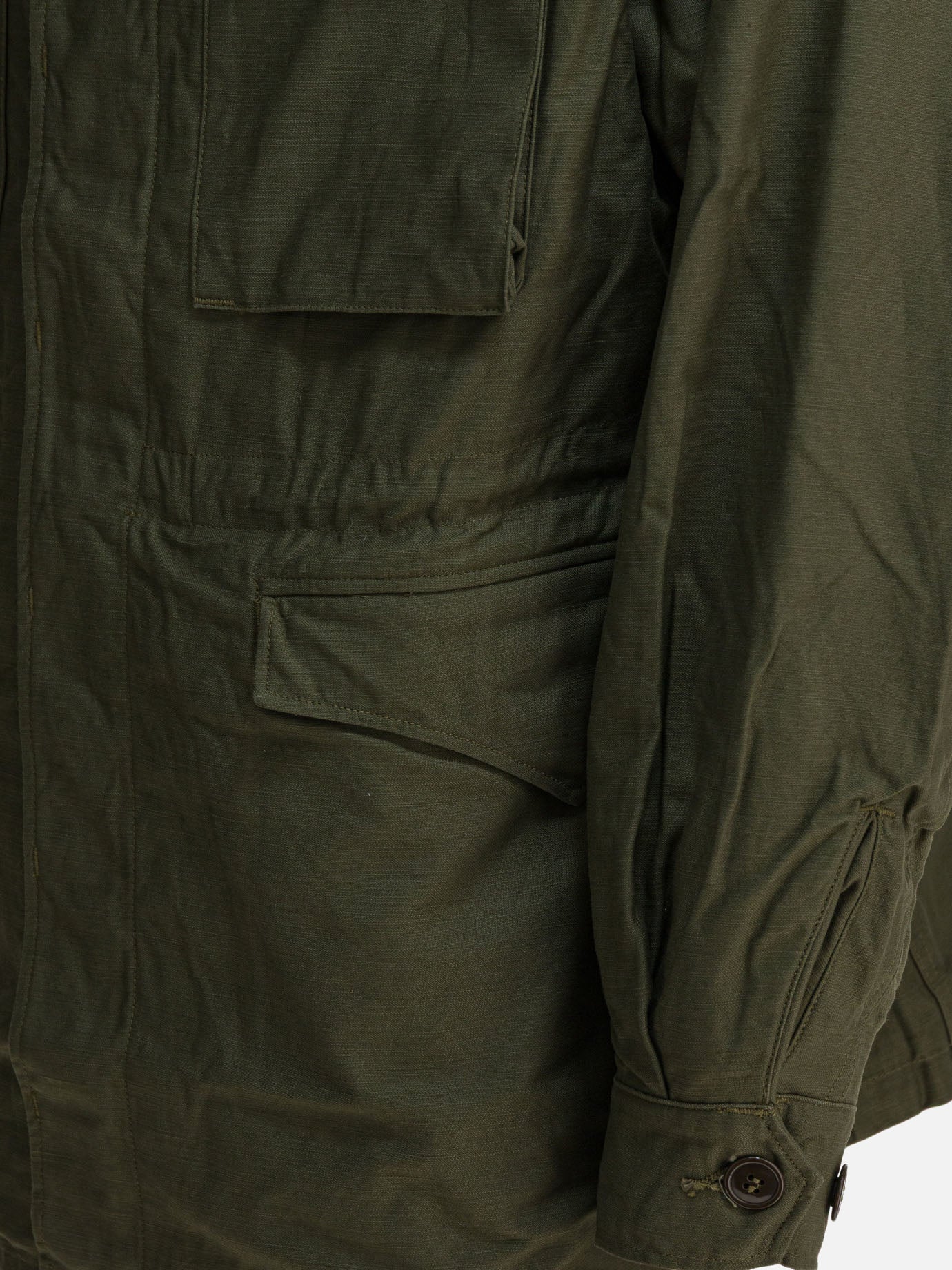 Quilted & Utility Jackets Solid colour Green - Buzz Rickson's Men | PDP | VIETTI Online Store | Zoom-Modal_4