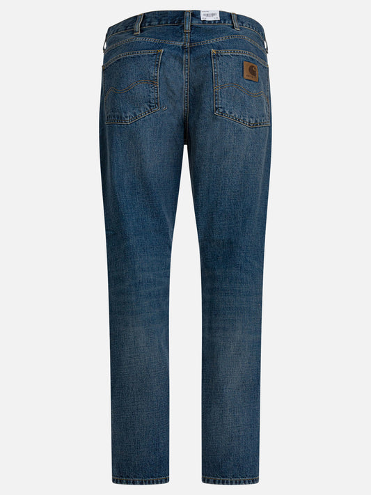 Wide-leg jeans Solid colour Blue - Carhartt WIP Men | PLP | VIETTI Online Store | 2