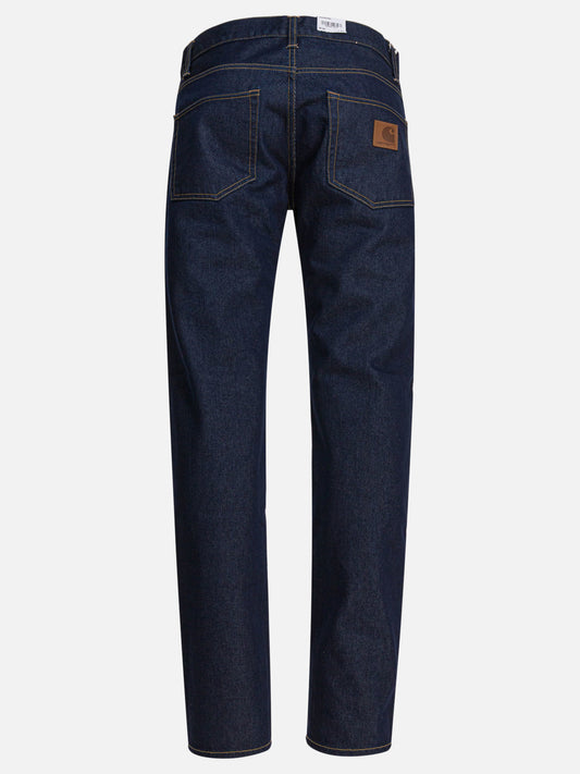 Straight-leg jeans Solid colour Blue - Carhartt WIP Men | PLP | VIETTI Online Store | 2