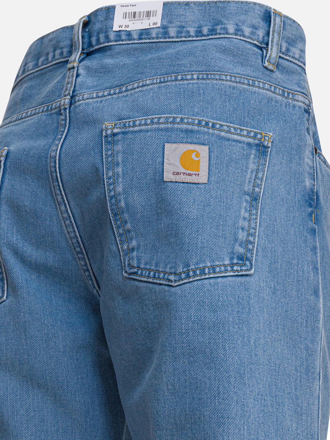 Straight-leg jeans Solid colour Light blue - Carhartt WIP Men | PDP | VIETTI Online Store | Zoom-Modal_4