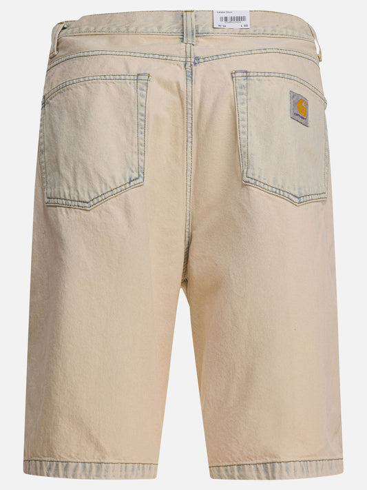 Five pockets shorts Solid colour Beige - Carhartt WIP Men | PLP | VIETTI Online Store | 2