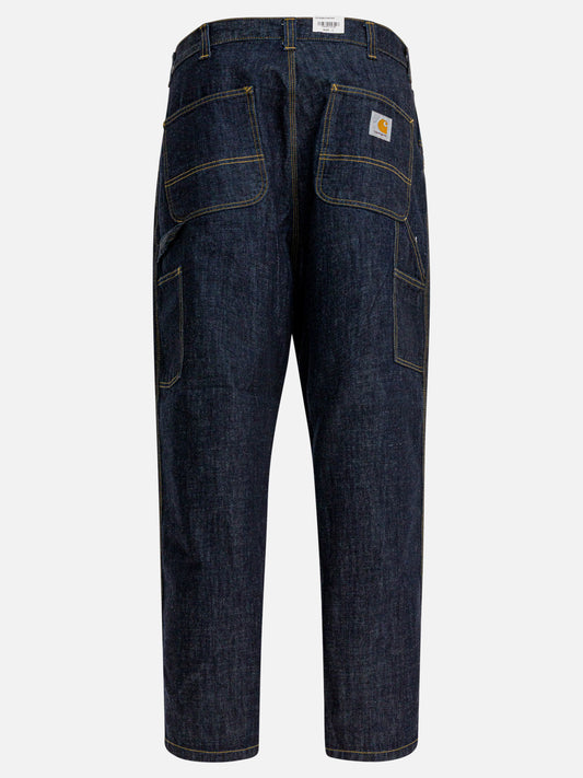 Jeans a gamba dritta Solid colour Blu - Carhartt WIP Uomo | PLP | VIETTI Online Store | 2