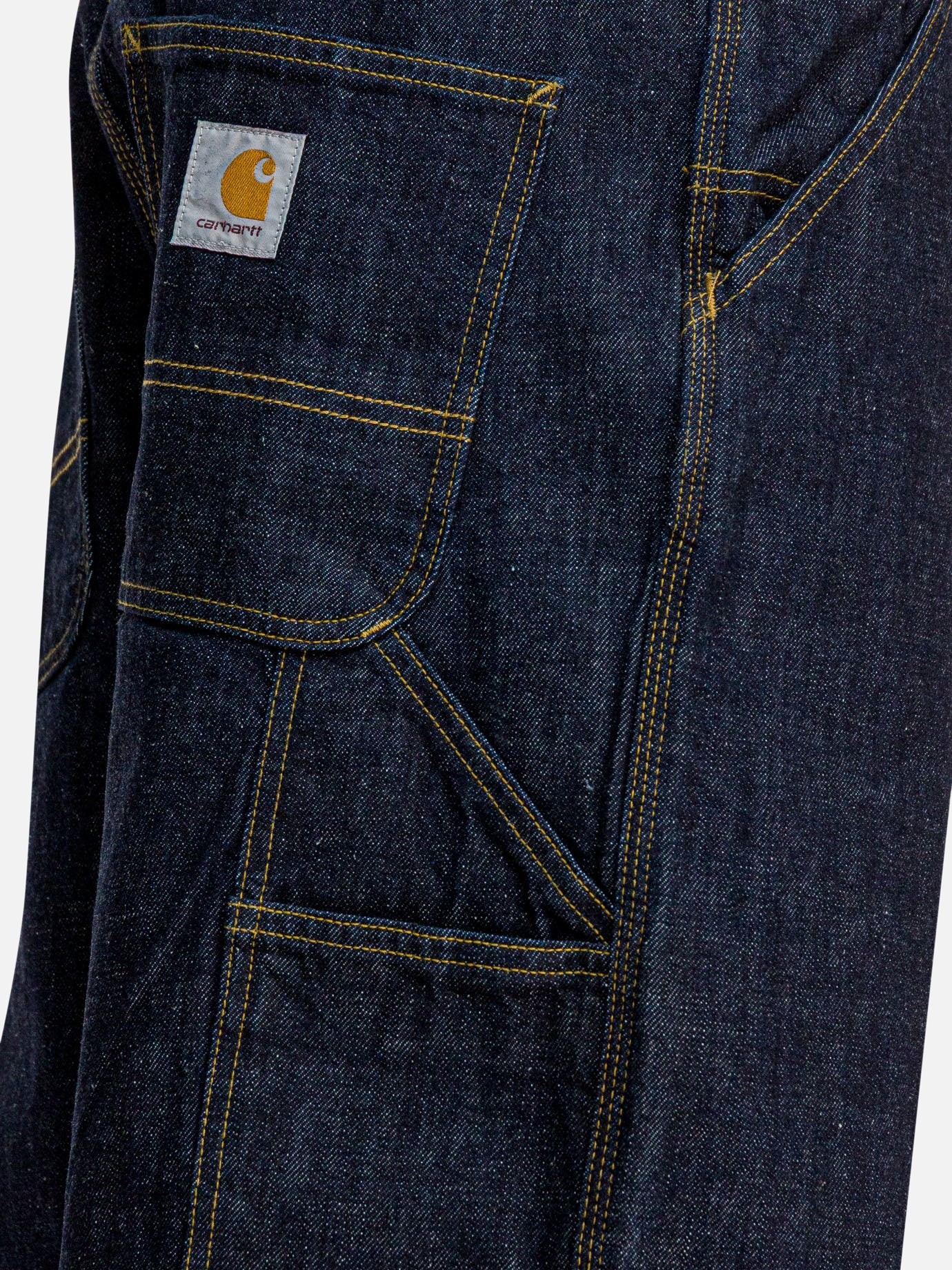 Straight-leg jeans Solid colour Blue - Carhartt WIP Men | PDP | VIETTI Online Store | Zoom-Modal_4