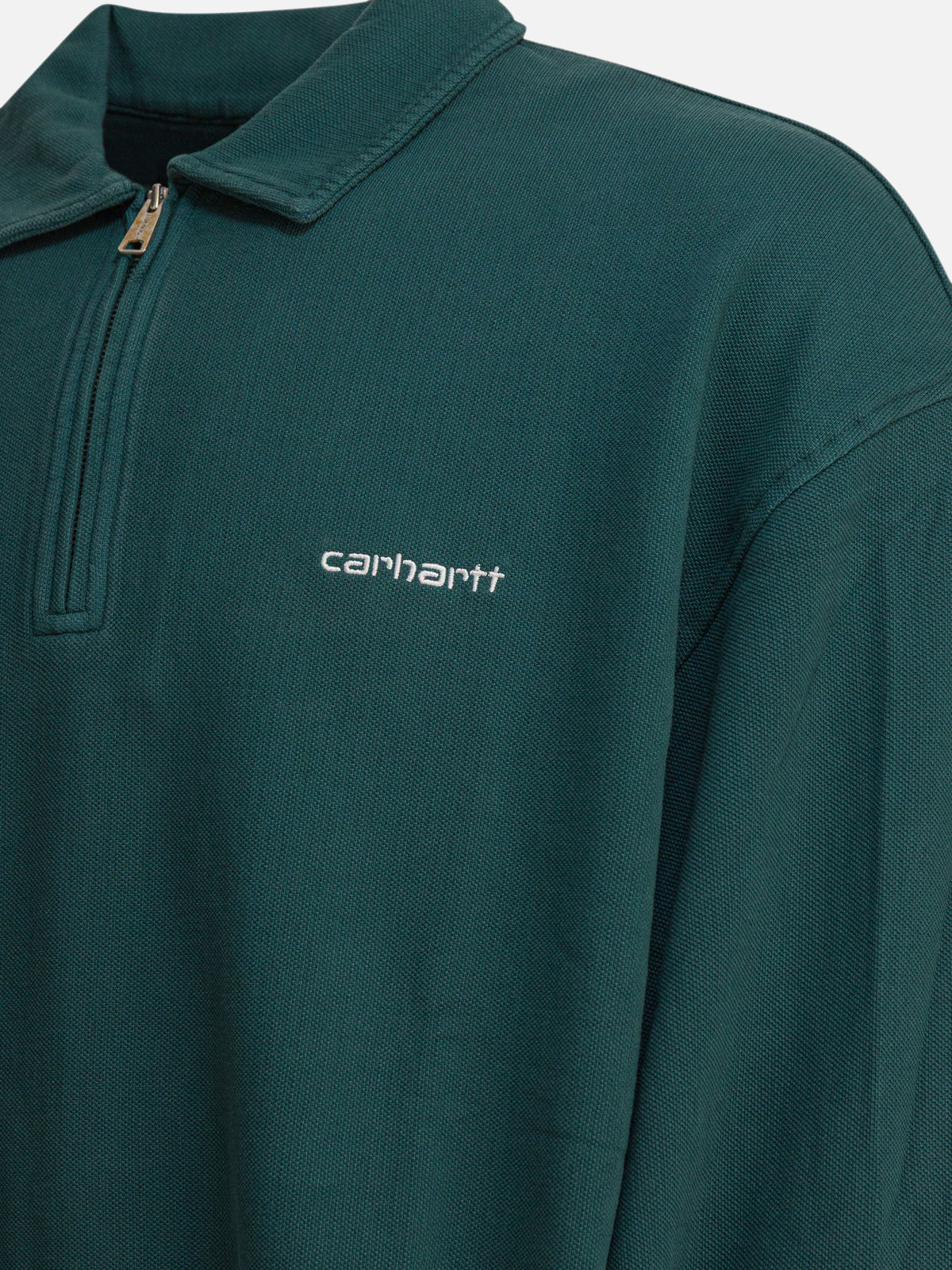 Carhartt WIP "Piqué Script" Sweatshirt Green