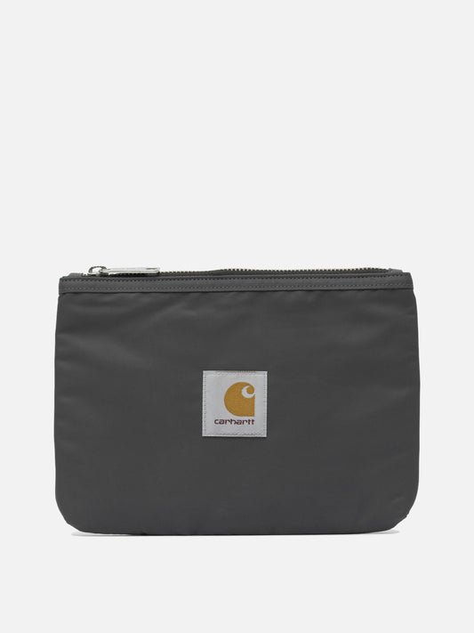Carhartt WIP "Alumni Zip" Coin Purse Grey