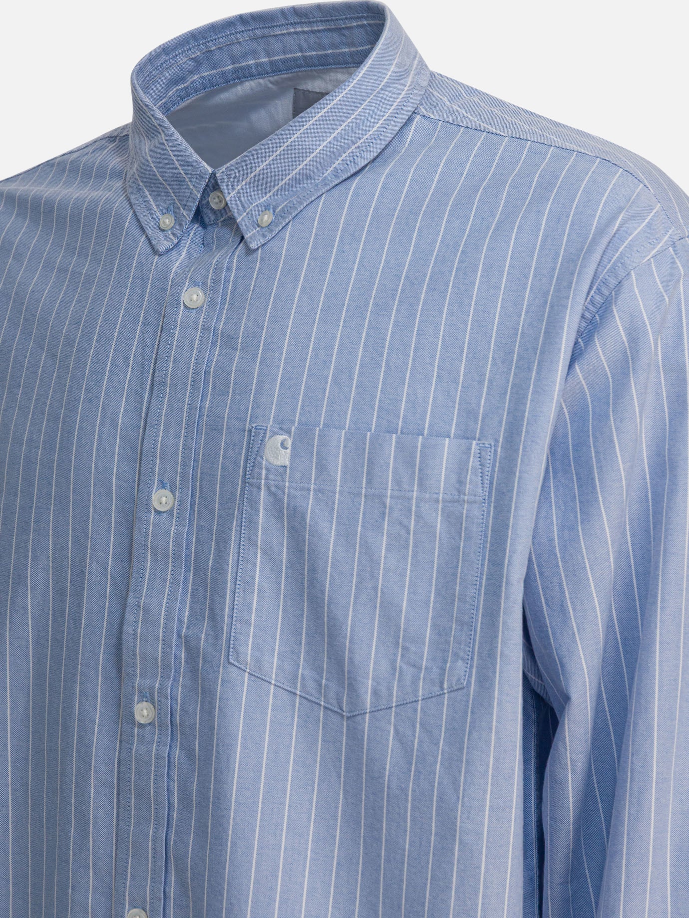 Camicie casual Striped Azzurro - Carhartt WIP Uomo | PDP | VIETTI Online Store | Zoom-Modal_4