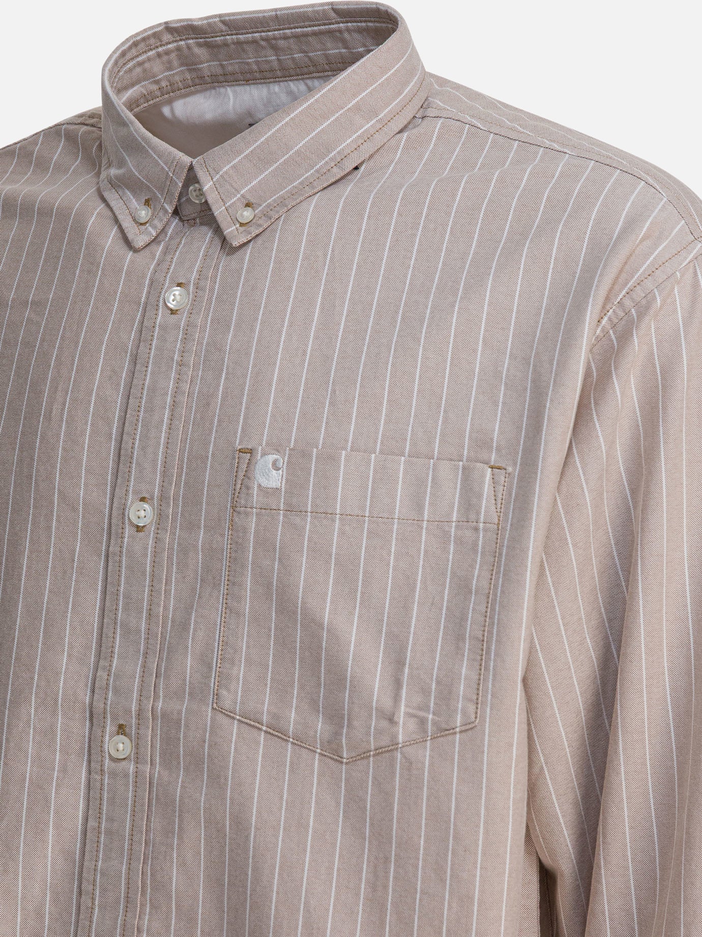 Casual shirts Striped Beige - Carhartt WIP Men | PDP | VIETTI Online Store | Zoom-Modal_4