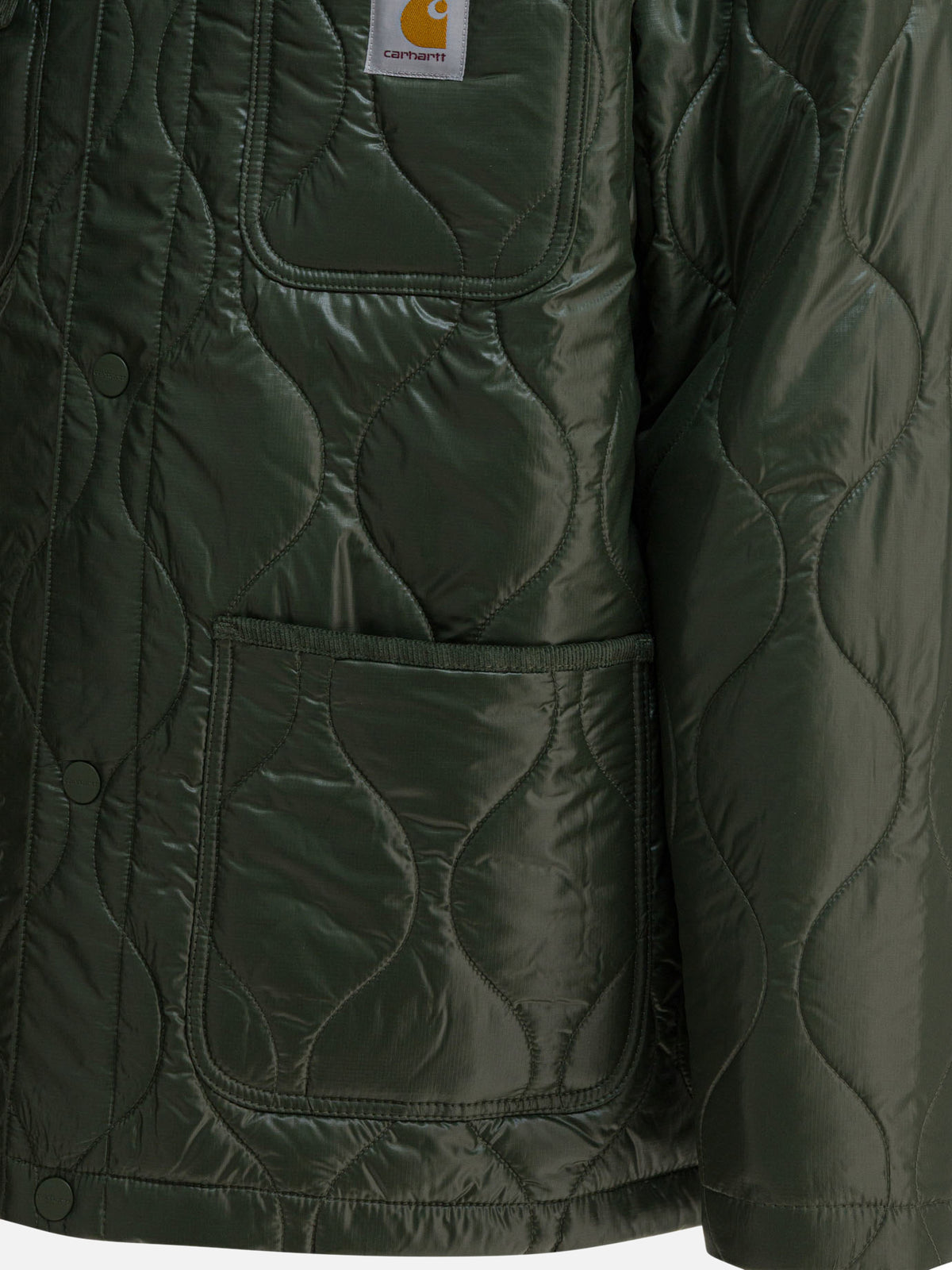 Carhartt WIP "Oscar Chore" quilted jacket Green