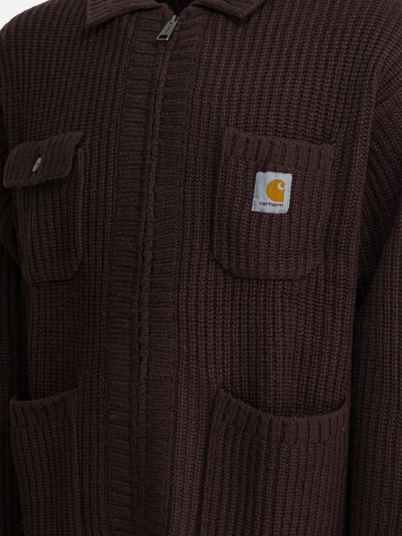 Quilted & Utility Jackets Logo Brown - Carhartt WIP Men | PDP | VIETTI Online Store | Zoom-Modal_4