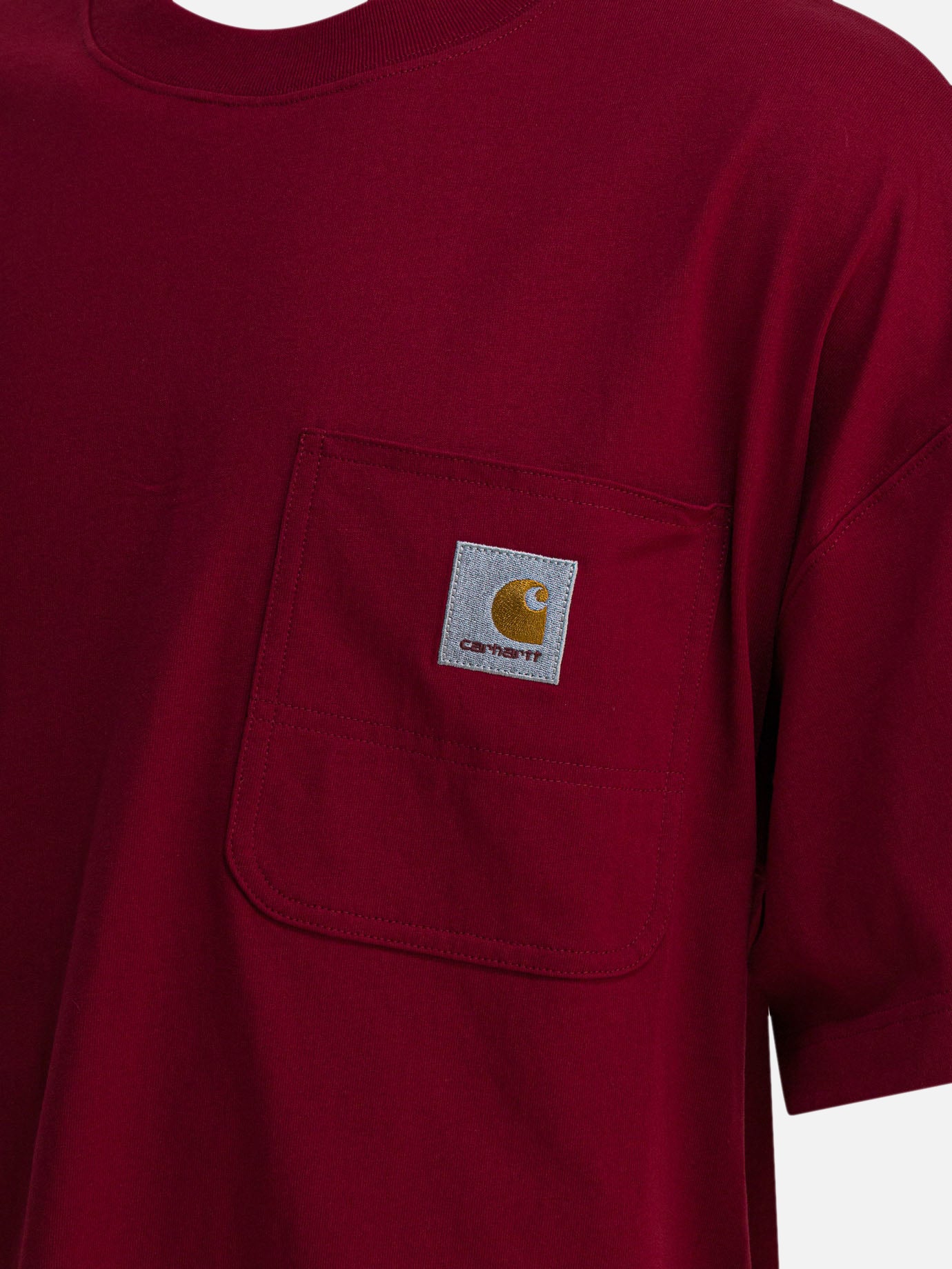 T-shirt girocollo Logo Rosso - Carhartt WIP Uomo | PDP | VIETTI Online Store | Zoom-Modal_4