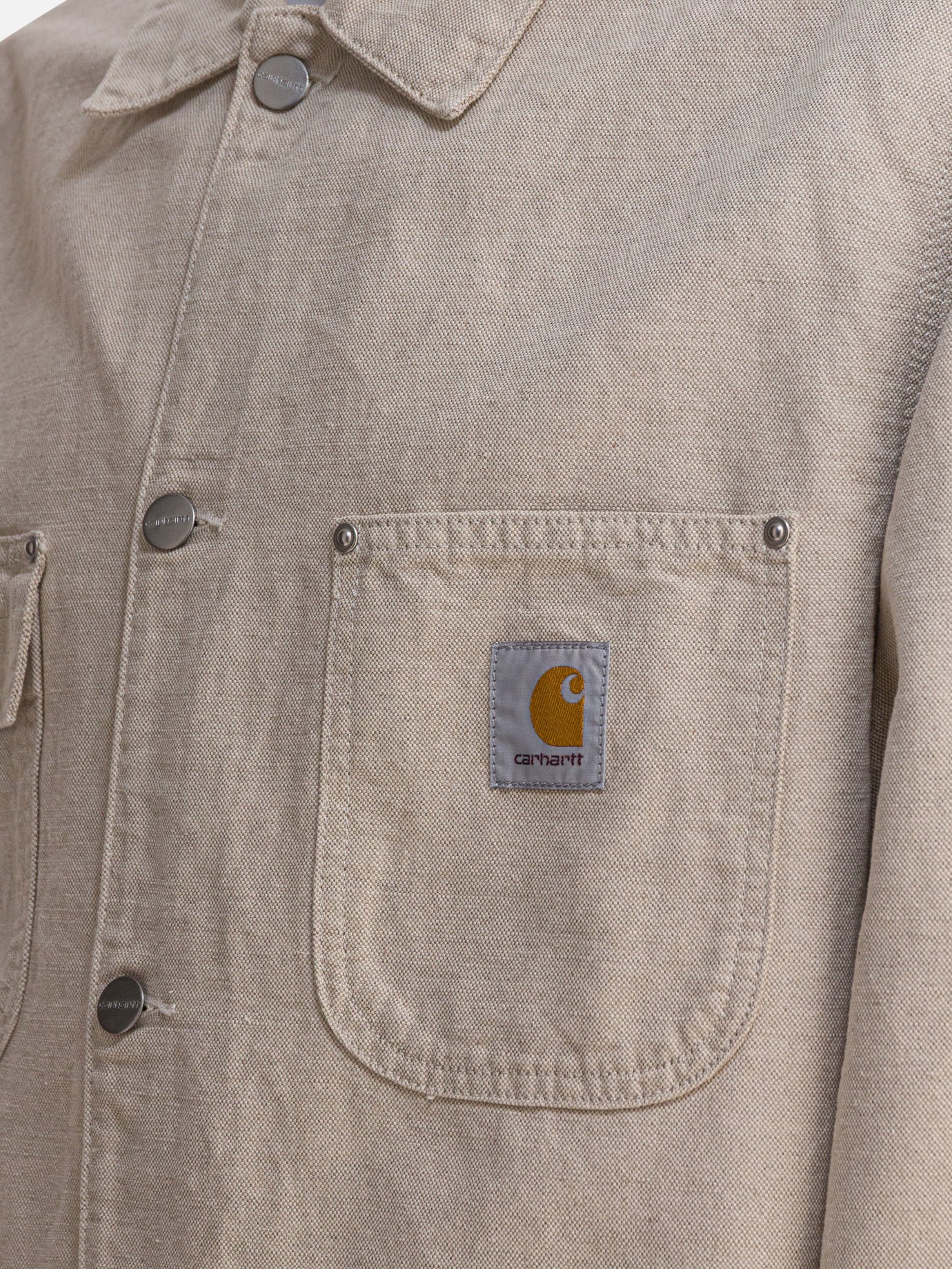 Denim jackets Solid colour Beige - Carhartt WIP Men | PDP | VIETTI Online Store | Zoom-Modal_4