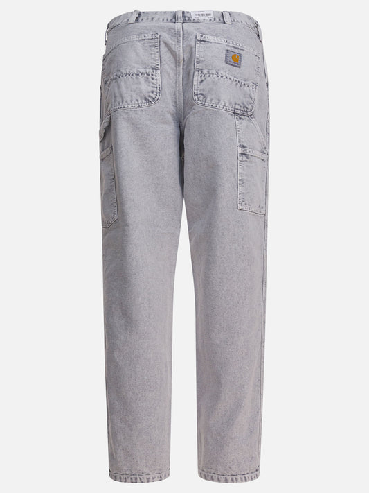 Work pants Solid colour Light blue - Carhartt WIP Men | PLP | VIETTI Online Store | 2