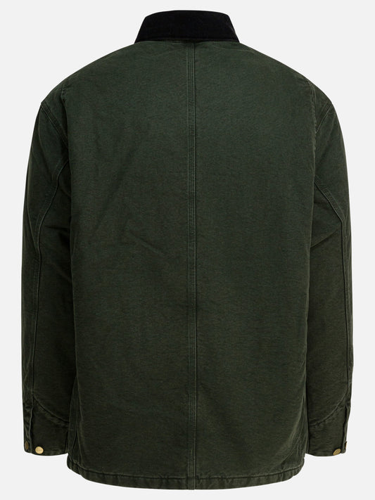 Quilted & Utility Jackets Solid colour Green - Carhartt WIP Men | PLP | VIETTI Online Store | 2