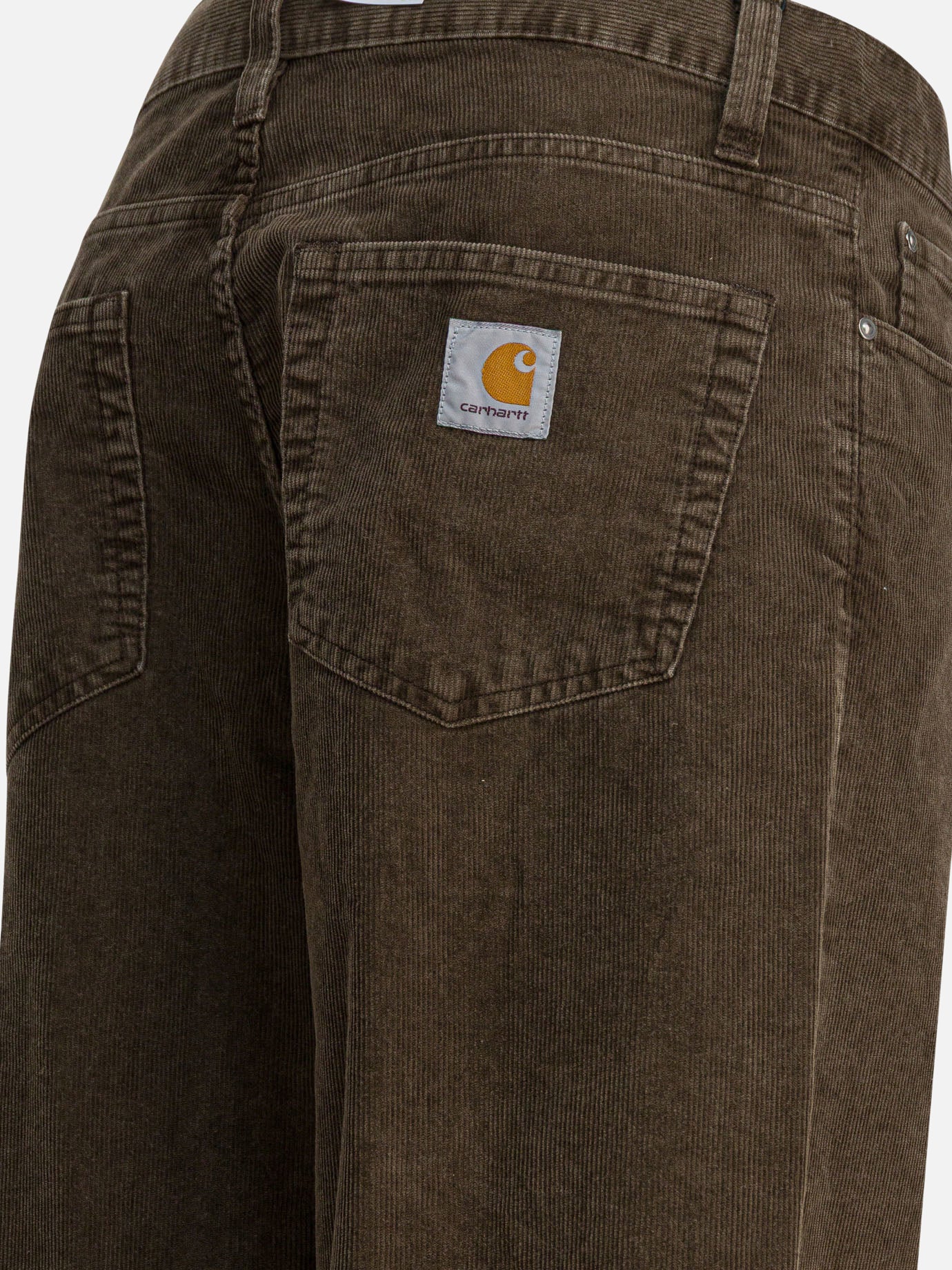 Leisure trousers Logo Brown - Carhartt WIP Men | PDP | VIETTI Online Store | Zoom-Modal_4