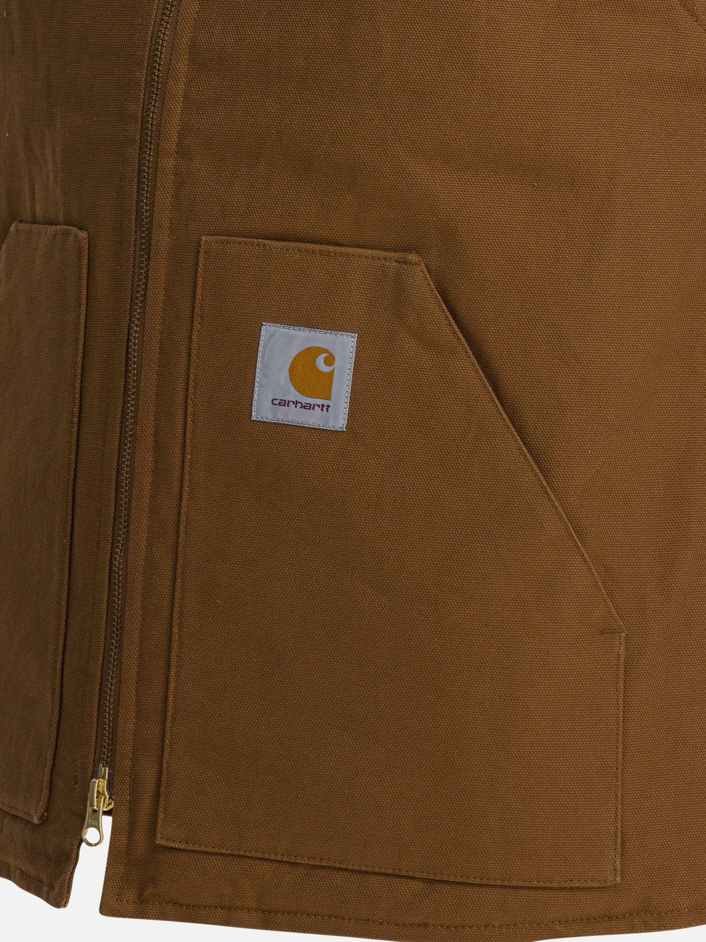 Giacche smanicate Logo Marrone - Carhartt WIP Uomo | PDP | VIETTI Online Store | Zoom-Modal_4