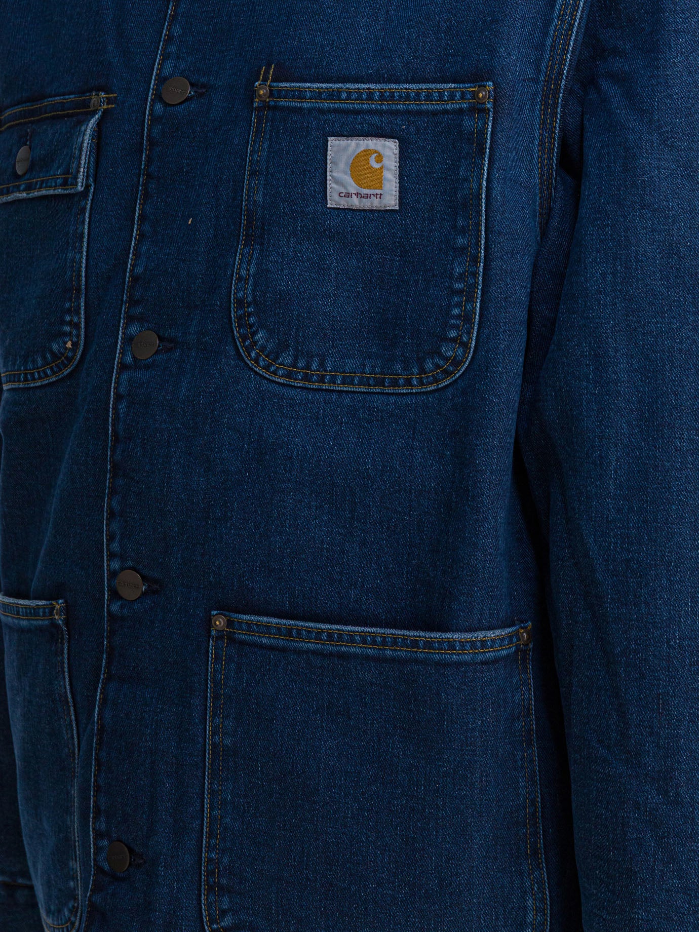 Cappotti corti Logo Blu - Carhartt WIP Uomo | PDP | VIETTI Online Store | Zoom-Modal_4