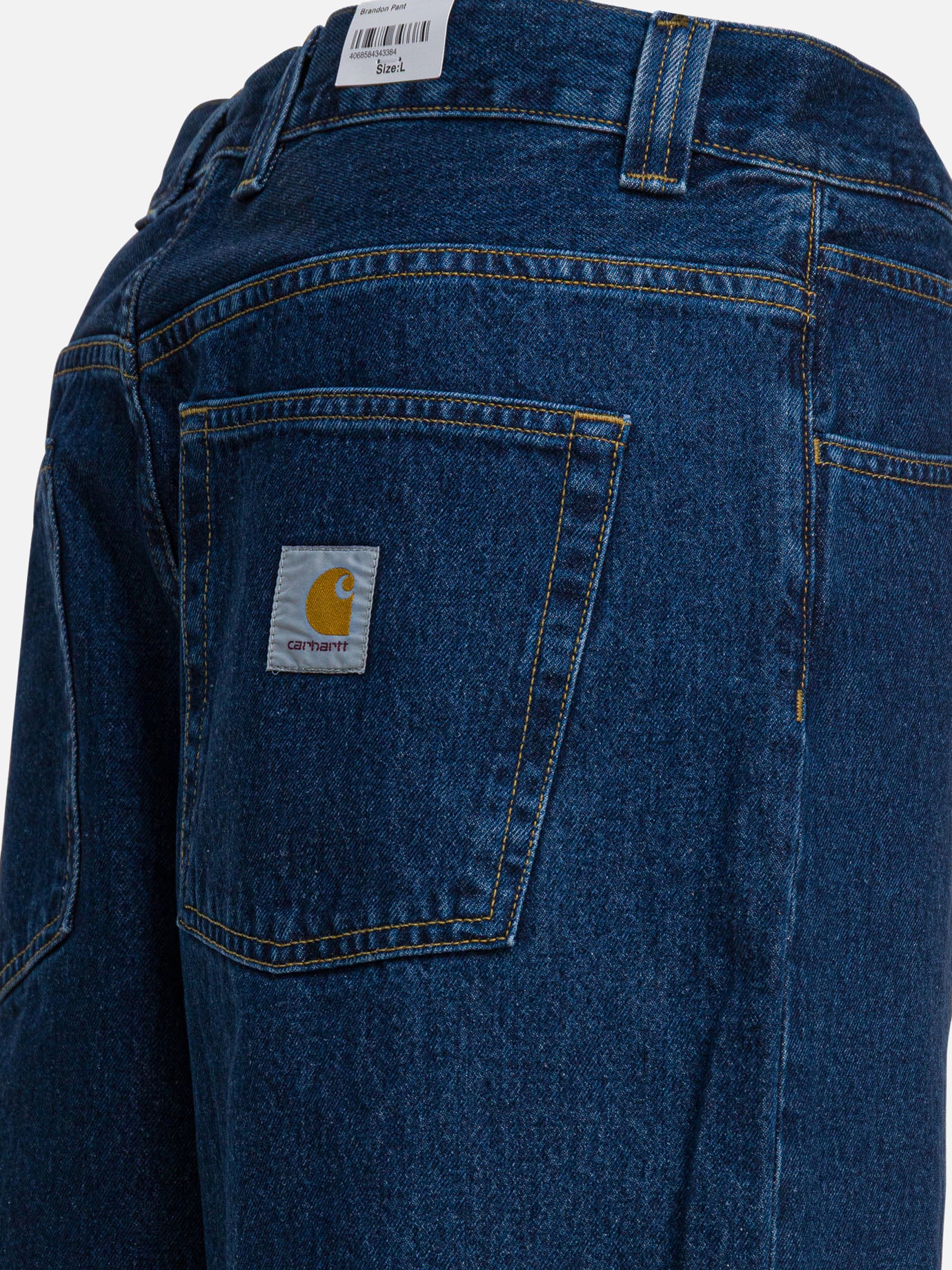 Straight-leg jeans Solid colour Blue - Carhartt WIP Men | PDP | VIETTI Online Store | Zoom-Modal_4
