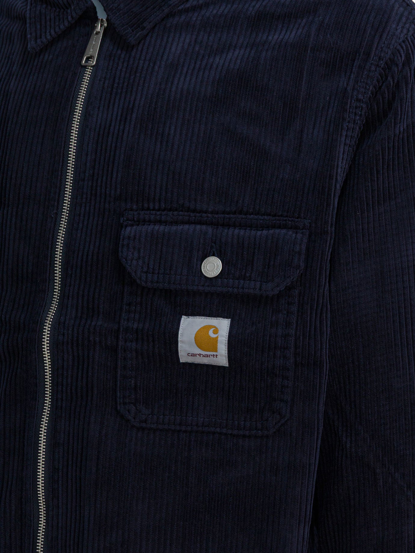 Overshirt jackets Logo Blue - Carhartt WIP Men | PDP | VIETTI Online Store | Zoom-Modal_4