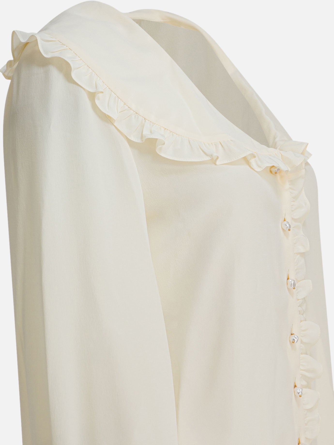Camicie casual Solid colour Giallo - Chloé Donna | PDP | VIETTI Online Store | Zoom-Modal_4