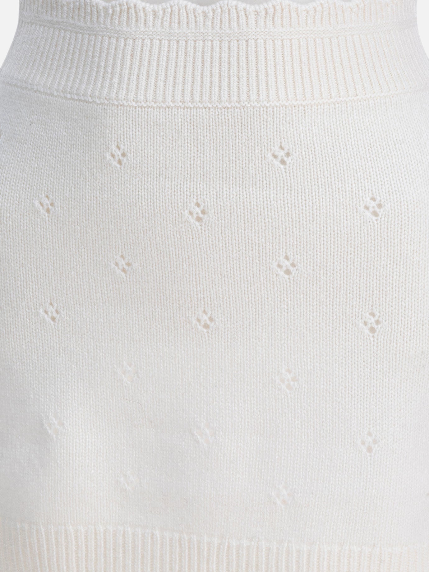 Miniskirts Solid colour White - Chloé Women | PDP | VIETTI Online Store | Zoom-Modal_4