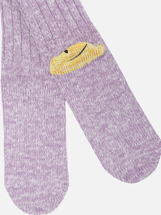 Classic socks 73% cotton 15 % hemp 12% acrylic Purple - KAPITAL Men | PLP | VIETTI Online Store | 2