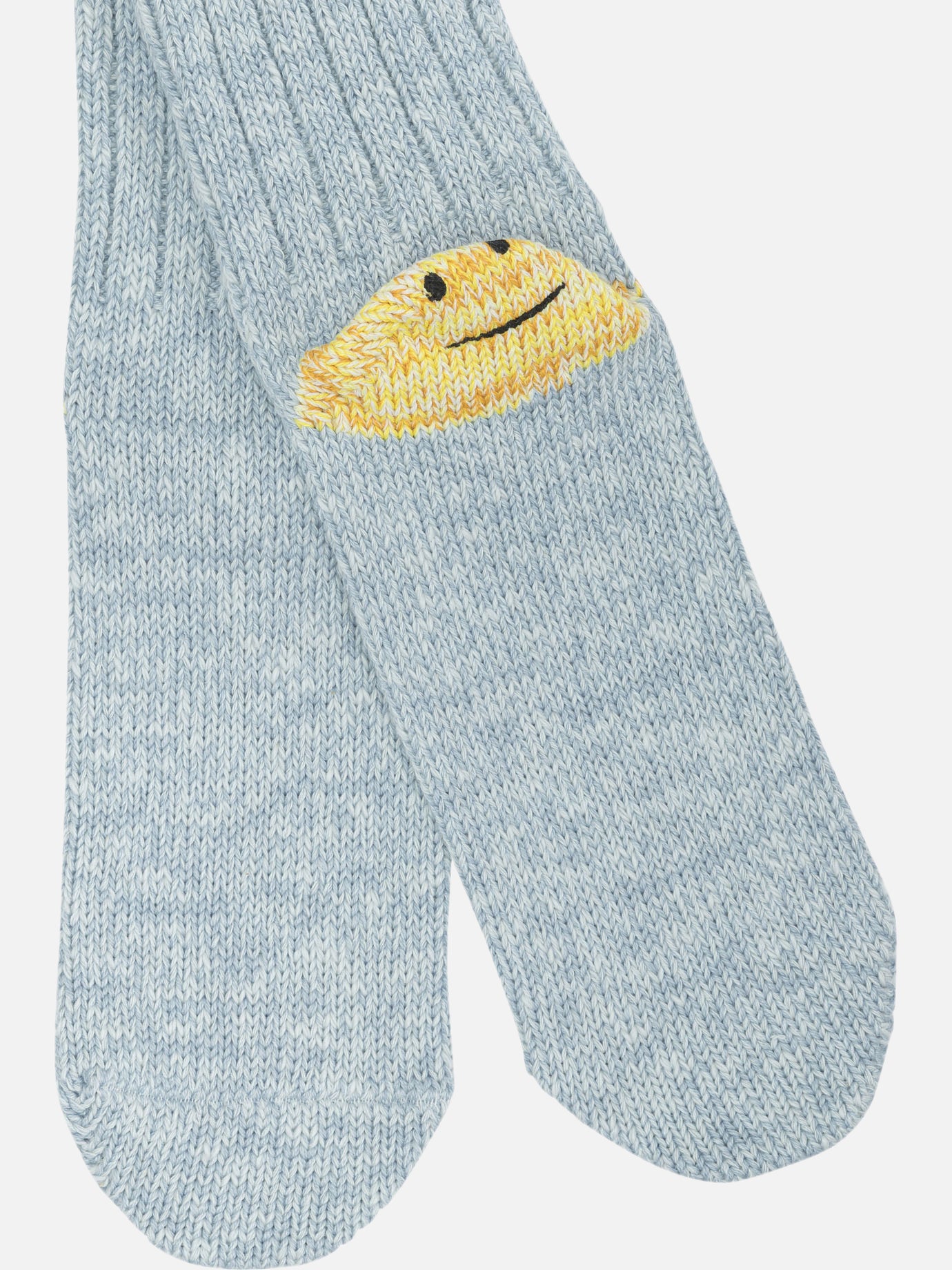Classic socks 73% cotton 15 %hemp 12% acrylic Light blue - KAPITAL Men | PDP | VIETTI Online Store | Zoom-Modal_2