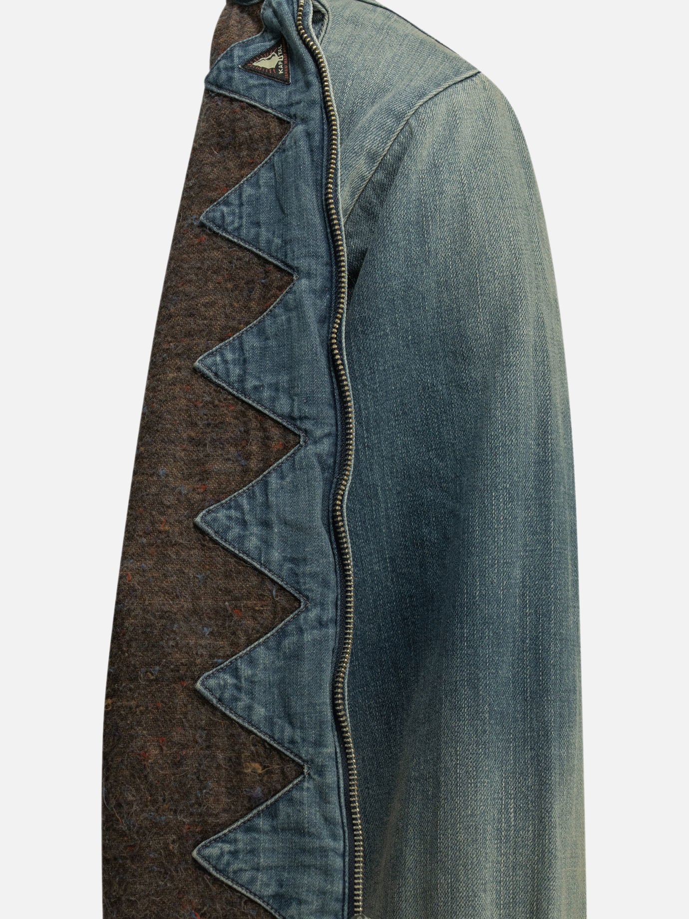 Denim jackets Solid colour Light blue - KAPITAL Men | PDP | VIETTI Online Store | Zoom-Modal_6