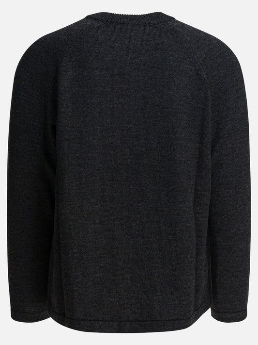 Crewneck sweaters Textured knit Grey - Comme Des Garçons Homme Men | PLP | VIETTI Online Store | 2
