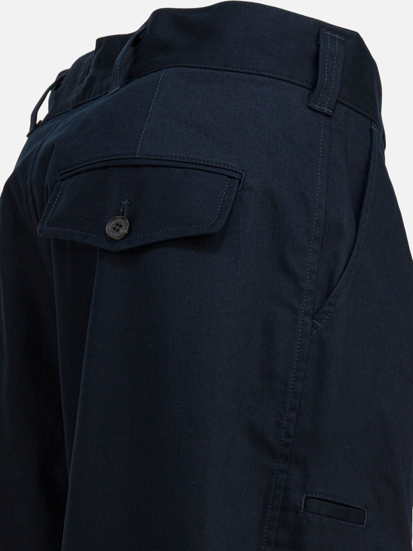 Leisure trousers Solid colour Blue - Comme Des Garçons Homme Men | PDP | VIETTI Online Store | Zoom-Modal_4