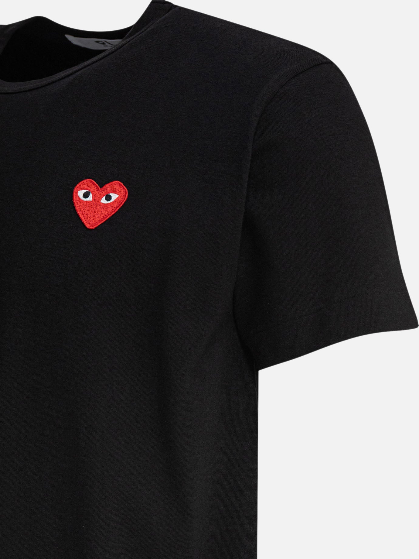 Crewneck t-shirts Logo Black - Comme Des Garçons Play Men | PDP | VIETTI Online Store | Zoom-Modal_4