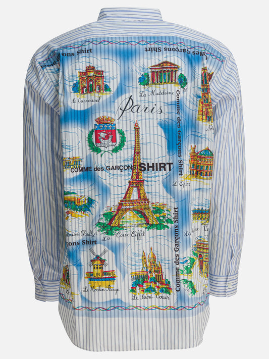Casual shirts Graphics Light blue - Comme Des Garçons Shirt Men | PLP | VIETTI Online Store | 2