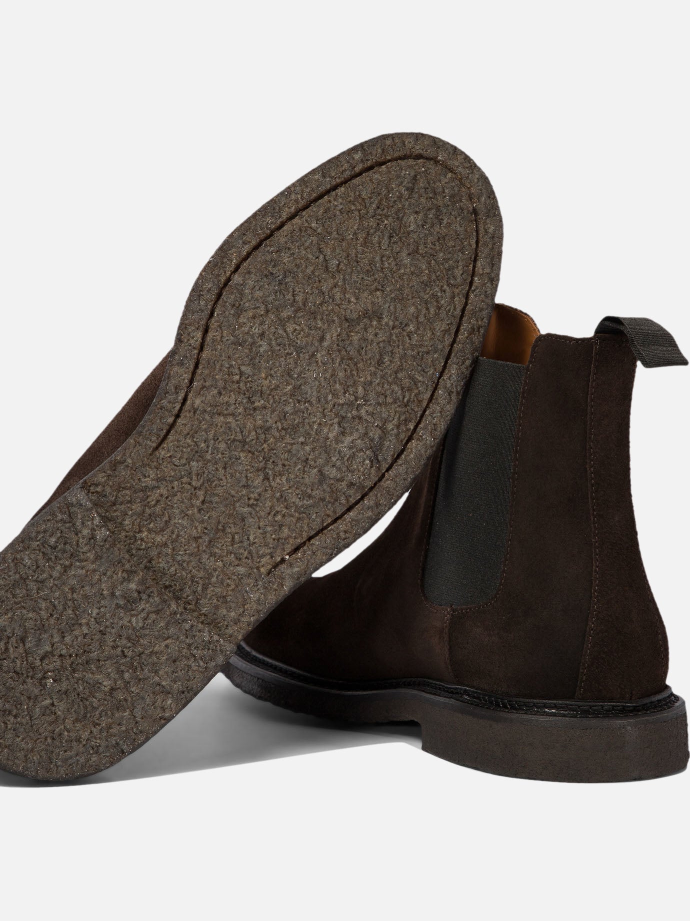 Chelsea boots 100% suede - 100% rubber Brown - Common Projects Men | PDP | VIETTI Online Store | Zoom-Modal_5