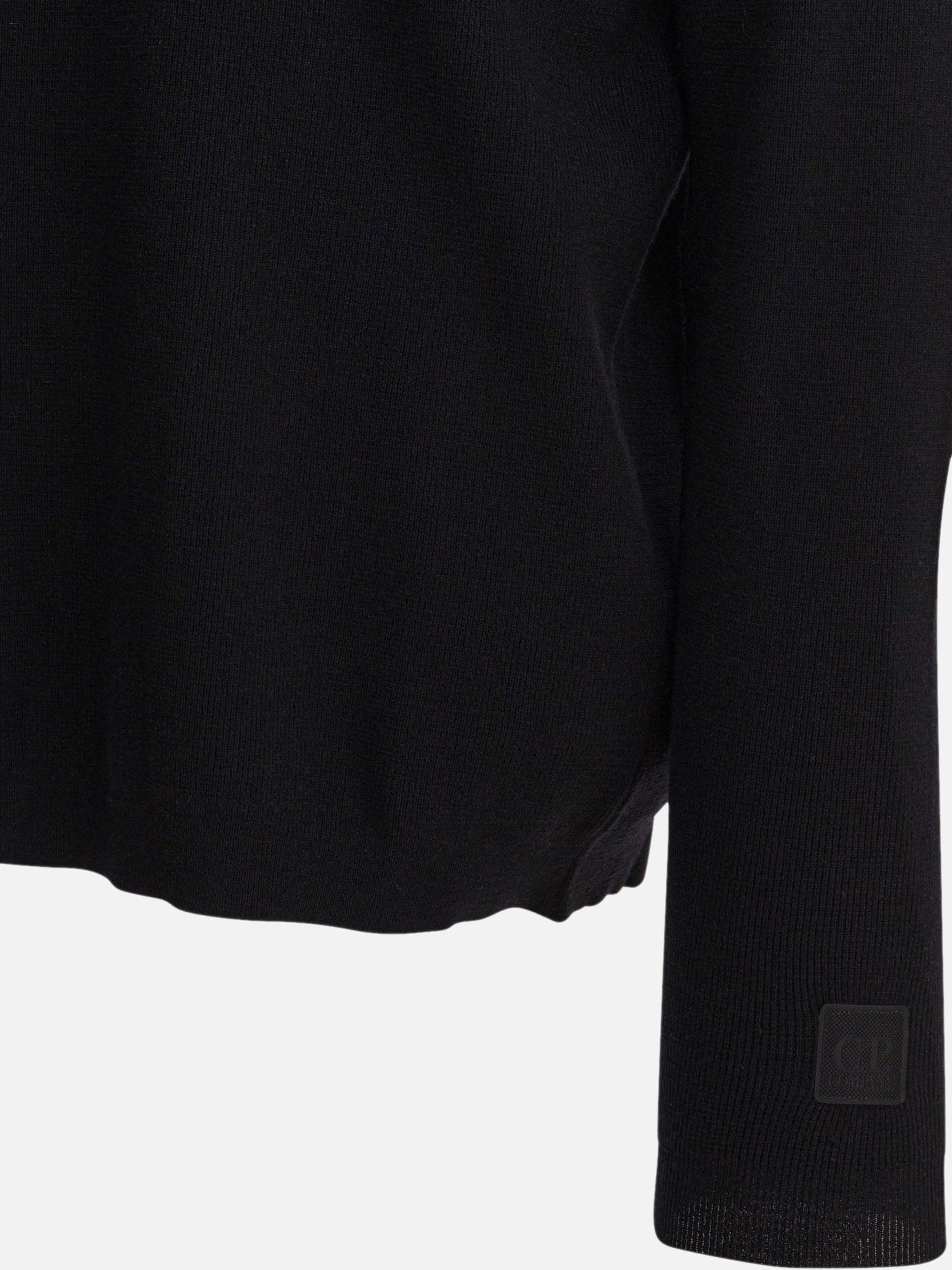 Crewneck sweaters Solid colour Black - C.P. Company Men | PDP | VIETTI Online Store | Zoom-Modal_4